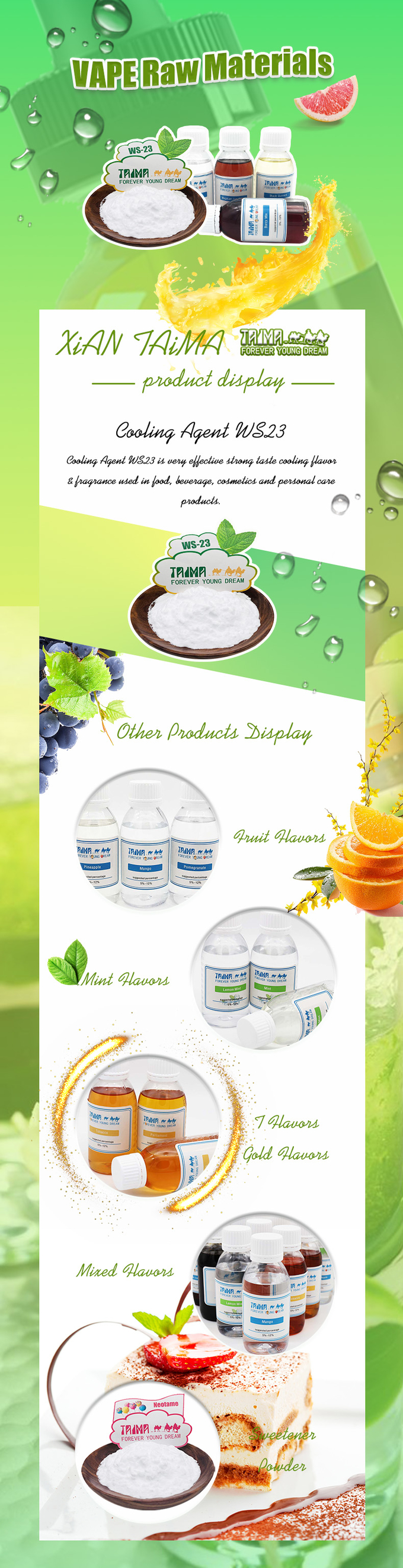 Fruit Flavour Vape Juice E Liquid E Juice Vape Concentrated Flavor 1